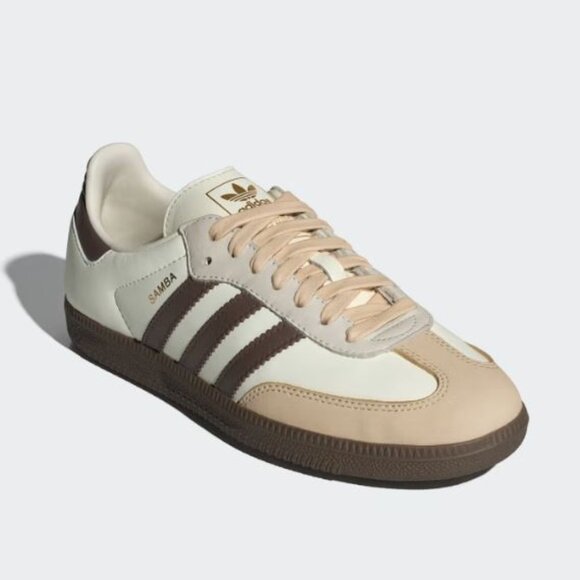 adidas Shoes - Samba OG Shoes - Off White / Earth Strata / Gum S 7 NWT